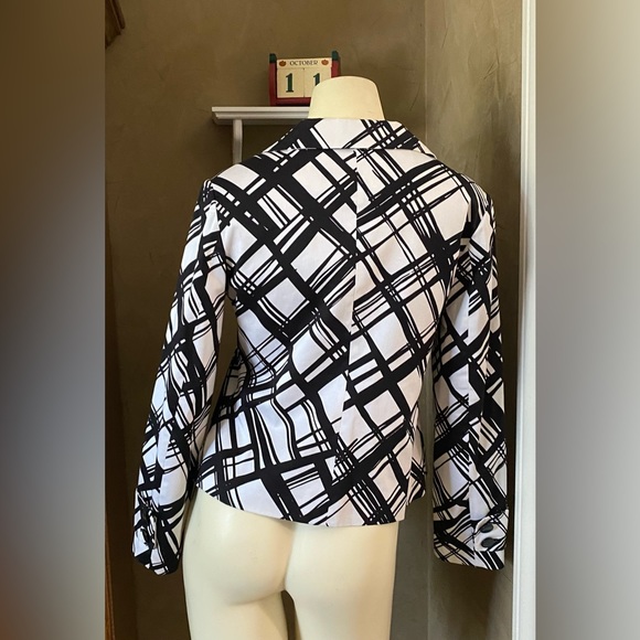 Trenz Petite by Theresa Renz collar with lapels Blazer jacket women’s size PS - Picture 2 of 12